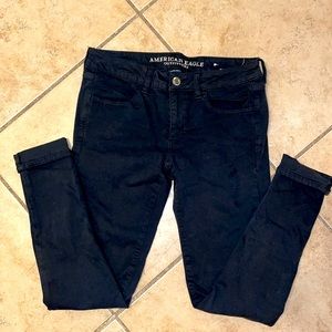 Black American Eagle jeans skinny
